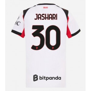 AC Milan Ardon Jashari #30 Jalkapallovaatteet Naisten Vieraspaita 2025-26 Lyhythihainen